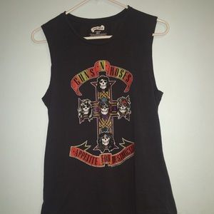 Guns and Roses Band Tee